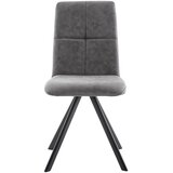 Cantus STOL, kovina, tekstil siva, črna | Shoptok.si
