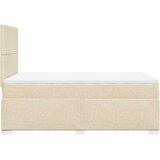  Krevet box spring s madracem krem 120 x 190 cm od tkanine | shoptok.hr