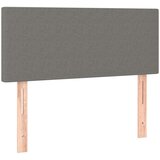  Box spring postelja z vzmetnico temno siva 100x200 cm blago, (20725845) | Shoptok.si