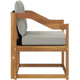  Set vanjskih sofa Čvrsto drvo akacije i Textilene | shoptok.hr