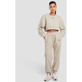 GymBeam ženska cropped dukserica aura grey | Eponuda.ba