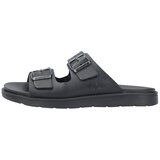 Rieker Nizki natikači črna / srebrna | Shoptok.si