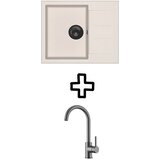 Aquasanita Set Tesa SQT102AW + Vida PVD Grafit/Silica | shoptok.hr
