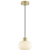 Brilliant Luster na sajli FANNY 1xE27/20W/230V, prečnik 22 cm, mesing | Eponuda.com