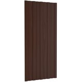 Krovni panel 36 pcs Smeđa 100 x 45 cm Pocinčani čelik Cijene