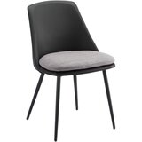 Bessagi Home stol bianca, črna, siva, usnje | Shoptok.si
