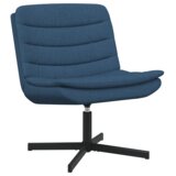  Vrtljiv stol Modra 63 x 75 x 76 cm blago, (5000288943) | Shoptok.si