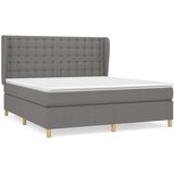  Kreveta s oprugama i madrac svjetlosivi 180x200cm tkanina | shoptok.hr