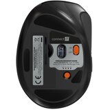 Connect IT CKM-6010-CS - Ergonomska bežična tastatura i miš crne boje | Eponuda.com