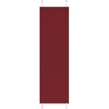 vidaXL Plisirana žaluzija bordo rdeča 65x200 cm širina blaga 64,4 cm poliester, (5000297942) | Shoptok.si