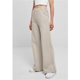 UC Ladies Ladies Heavy Terry Garment Dye Slit Pants warmgrey Cene