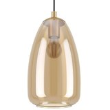 Eglo alobrase visilica/1, e27, prečnik 200, mesing/amber staklo | Eponuda.com