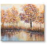  Slikana slika na platnu DRVEĆE 70x60 cm (umjetničke slike) Cijene