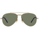 Ray-ban Unisex sunčane naočale Ray Ban RB 8225 SN Aviator II Titanium XXL Green (zelene) | shoptok.hr