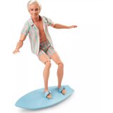 Barbie Mattel - Ken lutka v pastelnem črtastem plažnem kompletu (HPJ97), (21382344) | Shoptok.si