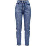 I AM Jeans straight PANT. DENIM MOD MOM FRANCESCA Modra Cene