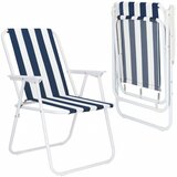  Vrtna stolica bijelo-plava Gc0050 | shoptok.hr