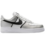 Nike Modne superge Air Force 1 Low '07 LV8 Metallic Silver White Black Črna Cene