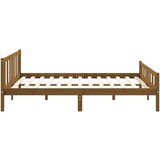  Za krevet od masivnog drva smeđa boja meda 120 x 200 cm | shoptok.hr