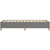  Okvir za krevet bez madraca tamnosivi 80x200 cm od tkanine | shoptok.hr
