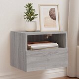 vidaXL Stenska TV omarica siva sonoma 40x30x30 cm inženirski les Cene