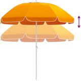  Vrtni suncobran 240 cm 170T poliester Narančasta | shoptok.hr
