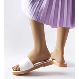  White rubber flip-flops Chatigny | Shoptok.si