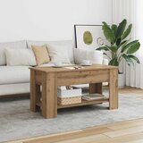  Stol za kavu Artisan hrast 101x49x52 cm izrađeno drvo | shoptok.hr