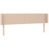 Maison Chic vzglavna omarica - nočna omarica - posteljna omarica z ušesi kapučino 163x16x78/88 cm umetno usnje, (21708059) Cene
