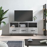 TV ormarić boja betona 102 x 36 x 50 cm od konstruiranog drva | shoptok.hr