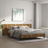 Zidno uzglavlje boja dimljenog hrasta 240 x 1,5 x 80 cm drveno | Eponuda.com