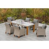 Gardenson Vrtna Miza Marco Geflechttisch M. Akazienbeinen | Shoptok.si