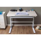 MID.YOU MLADINSKA PISALNA MIZA kovina, leseni material bela | Shoptok.si