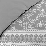 Douceur d intérieur Bijela/siva pamučna posteljina za bračni krevet 200x200 cm Annie – | shoptok.hr
