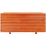  Vrtno cvetlično korito voščeno 110x40x49,5 cm trdna borovina | Shoptok.si
