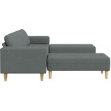  Kauč za dnevni boravak 3 pcs Tamno siva Poliester | Eponuda.ba