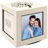 norman small 4x10x10 wooden photo cube GLG10
