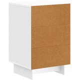  Noćni ormar s ladicama Bijela visokog sjaja 43 x 41 x 66,5 cm | Eponuda.ba