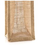  VREĆICE ZA VINO JUTA 10.5X35.5X10CM MAKITO 3480 S PROZORČIĆEM | Shoptok.si