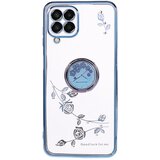 INORCO Ovitek za telefon TPU za Samsung Galaxy A42 5G s cvetličnim vzorcem, galvansko obdelan prstan z okrasnim kamnom, pokrov s stojalom, (22037158) Cene