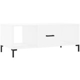  Stolić za kavu bijeli 102 x 50 x 40 cm od konstruiranog drva | shoptok.hr
