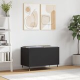 Ormarić za ploče crni 74,5 x 38 x 48 cm od konstruiranog drva | shoptok.hr