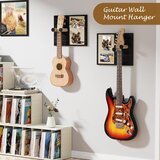 EMFOGOO 2x stenski leseni nosilec za kitaro | Shoptok.si