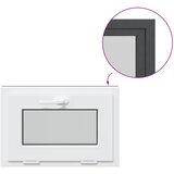  Prozor za podrum RISOR 60 x 40 cm PVC i staklo Antracit | Eponuda.com