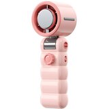 INF Zložljiv ročni ventilator z ledenim hlajenjem in 199-stopenjskim turbo Pink, (5000324892) | Shoptok.si