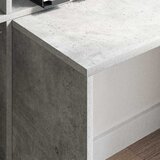  Stol Betonski sivi 138,5 x 55 x 143 cm Konstruirano drvo | Eponuda.ba