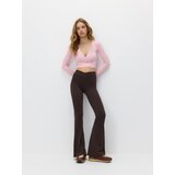 Reserved Bluza na vezanje i preklop sprijeda - pastelnoružičasto | shoptok.hr