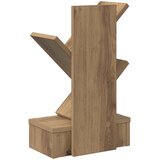  Polica za knjige s 3 etaže 30 x 18 x 48 cm Konstruirano drvo | shoptok.hr