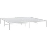 Metalni okvir za krevet bijeli 183x213 cm | Shoptok.si