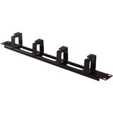 Logilink 19 Cable management panel 1 U with 4 cable rings and 3 cable openings, OR107B
